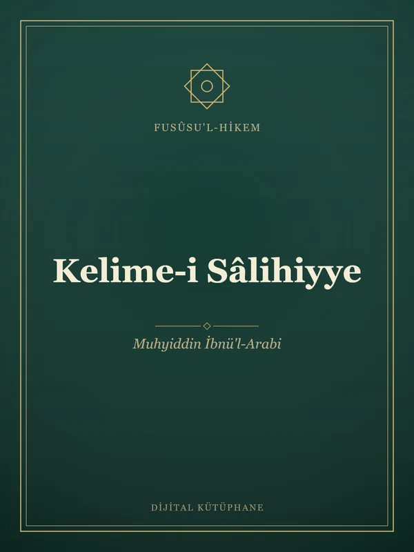 Kelime-i Sâlihiyye