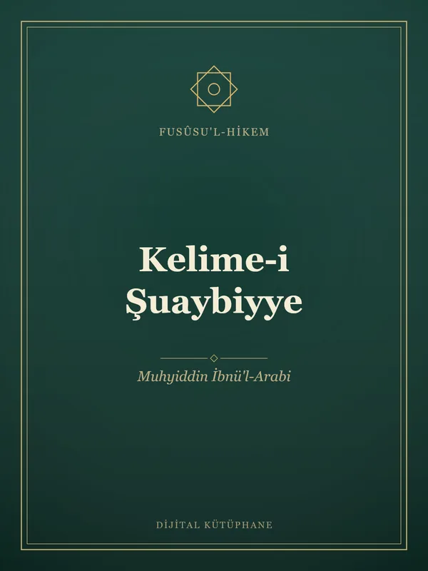 Kelime-i Şuaybiyye