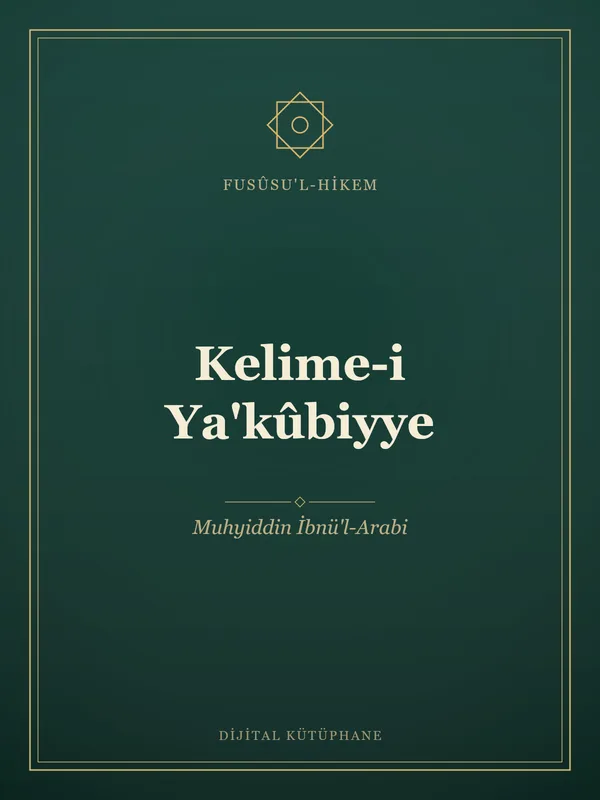 Kelime-i Ya'kûbiyye