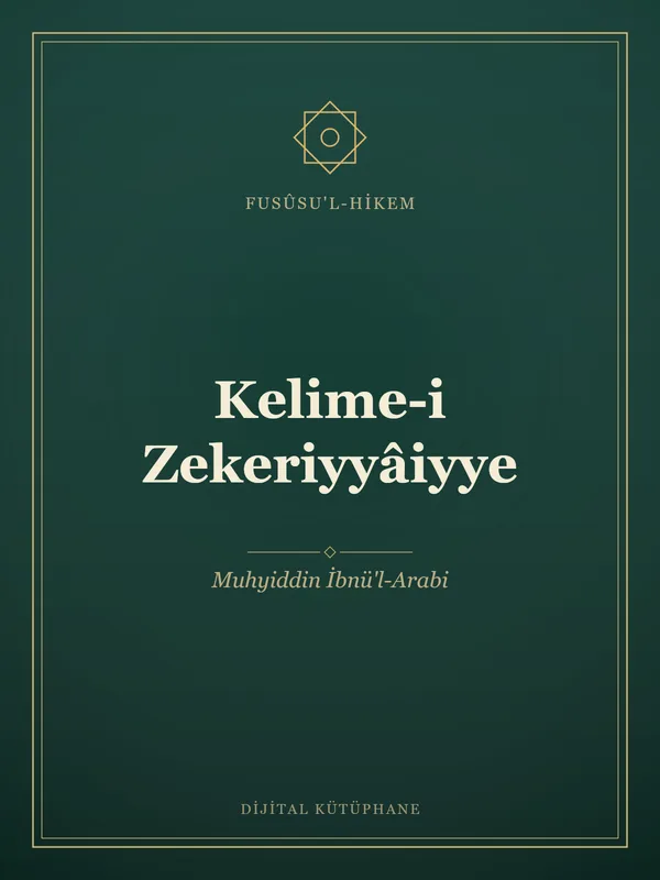 Kelime-i Zekeriyyâiyye